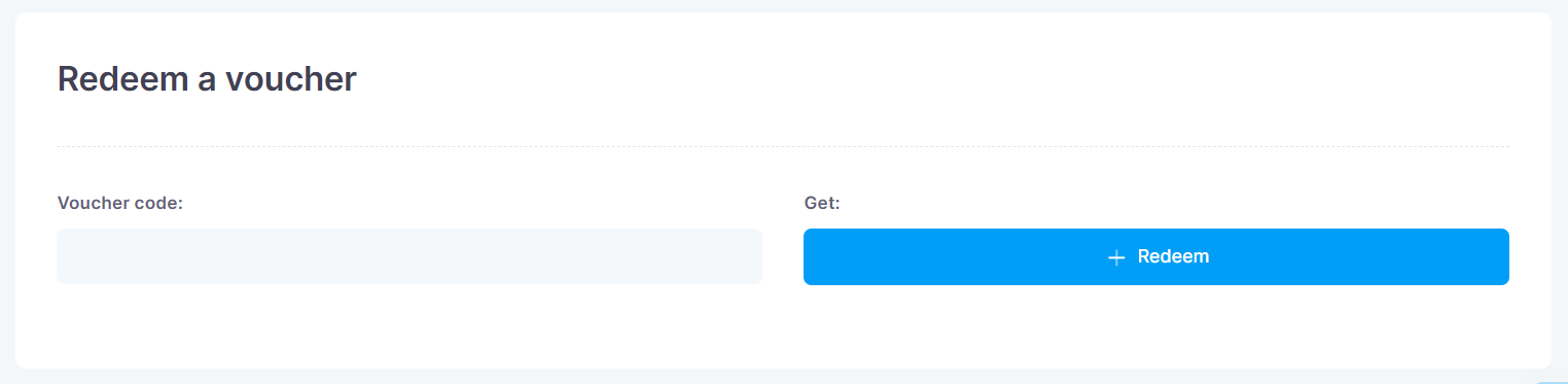 Promosyon kodu kullanma alanı